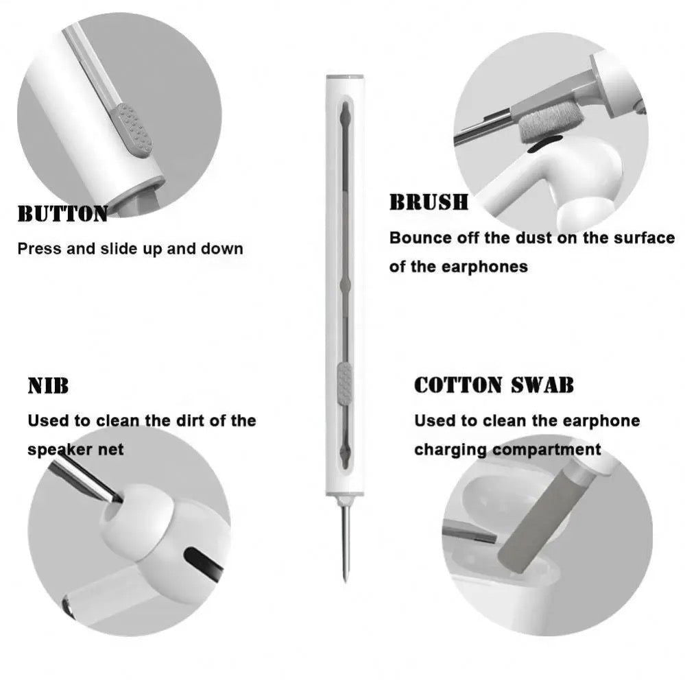 3 in 1 Multifunctional Cleaning Pen for AirPods and More - Clean My Tech