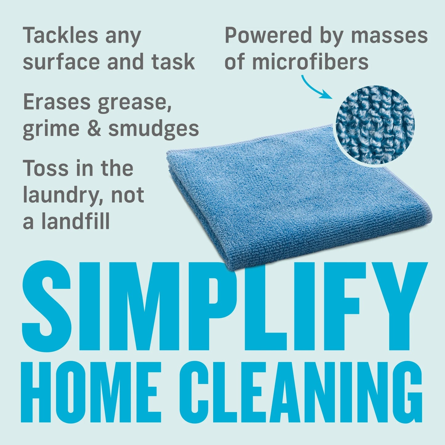 E-Cloth Reusable Household General Purpose Cleaning Cloth