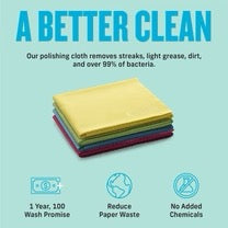 E-Cloth Glass & Polishing Cleaning Cloths from Clean My Tech