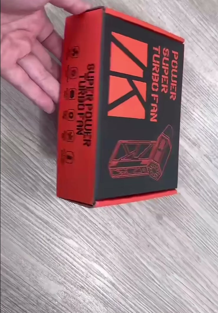 electric air duster and box contents video
