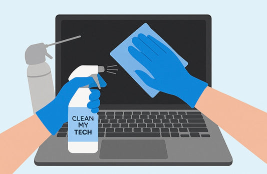 Cleaning computer with Clean My Tech