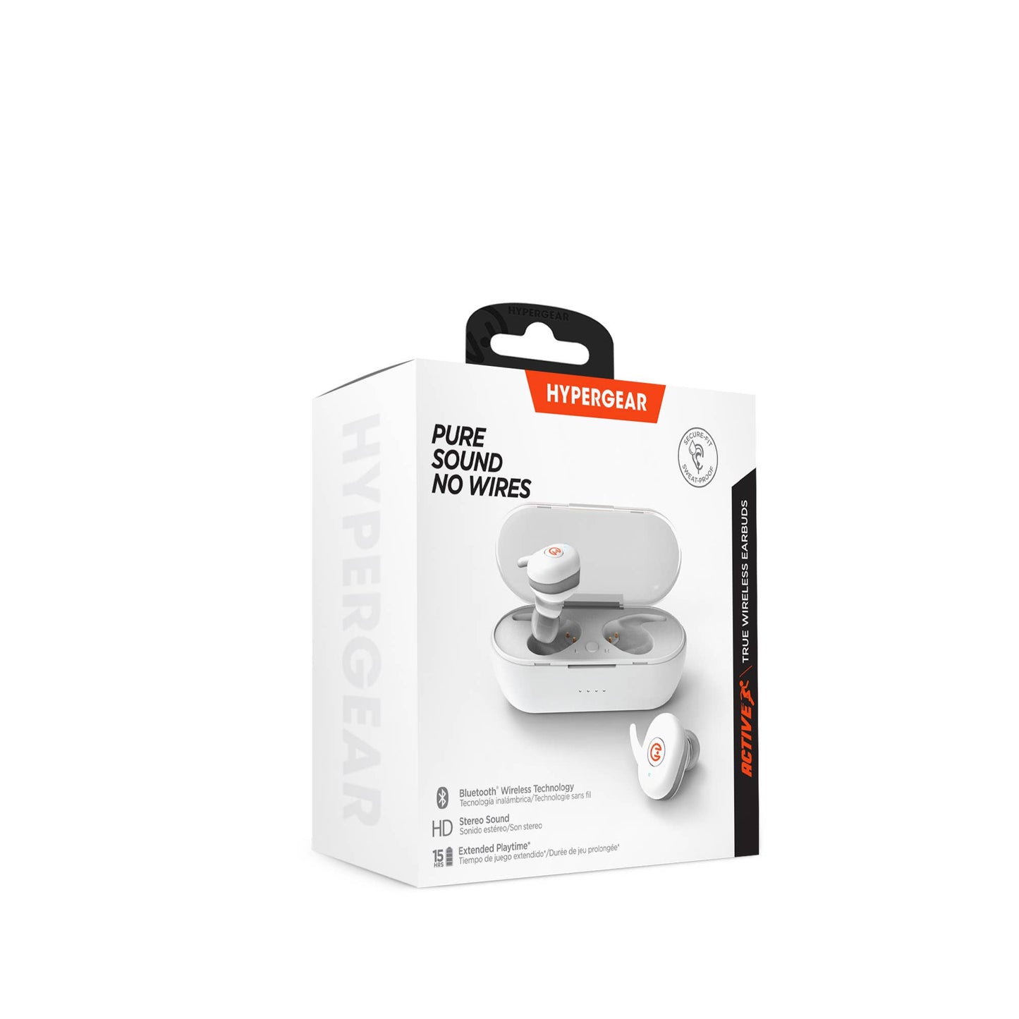 HyperGear Active True Wireless Bluetooth Earbuds with Charging Case
