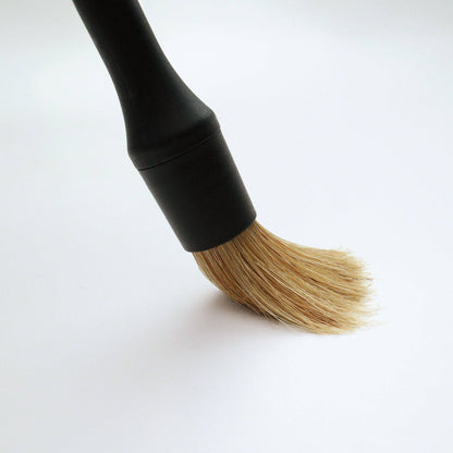 car detailing brush on a white background