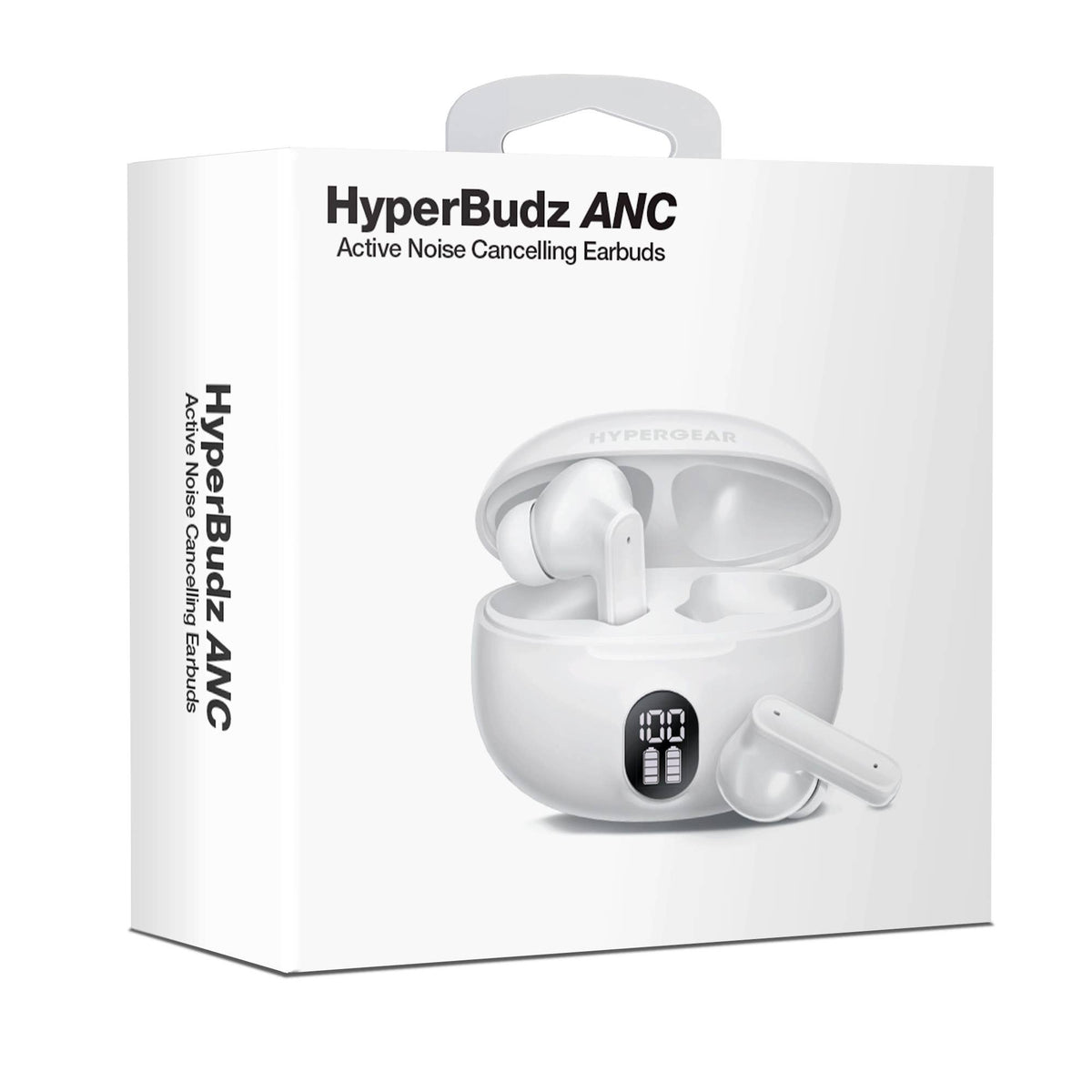 Hypergear Hyper-Budz ANC earbuds.