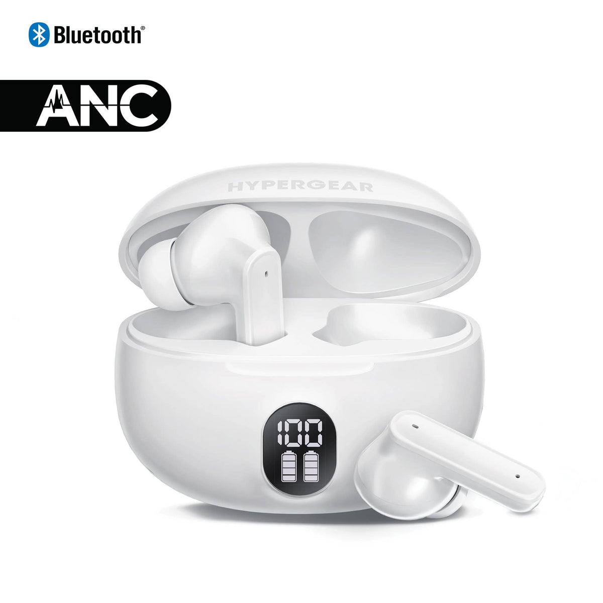 Hypergear Hyper-Budz ANC earbuds.