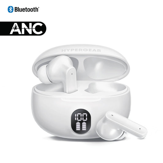Hypergear Hyper-Budz ANC earbuds.