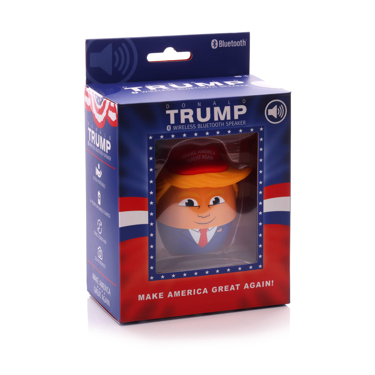 Donald Trump Bitty Boomers mini wireless Bluetooth speaker