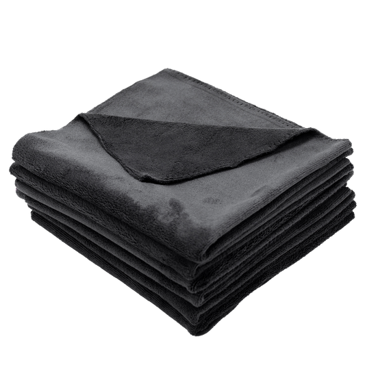 PolishPRO 400 GSM Edgeless Tagless Microfiber Towels - 6Pk