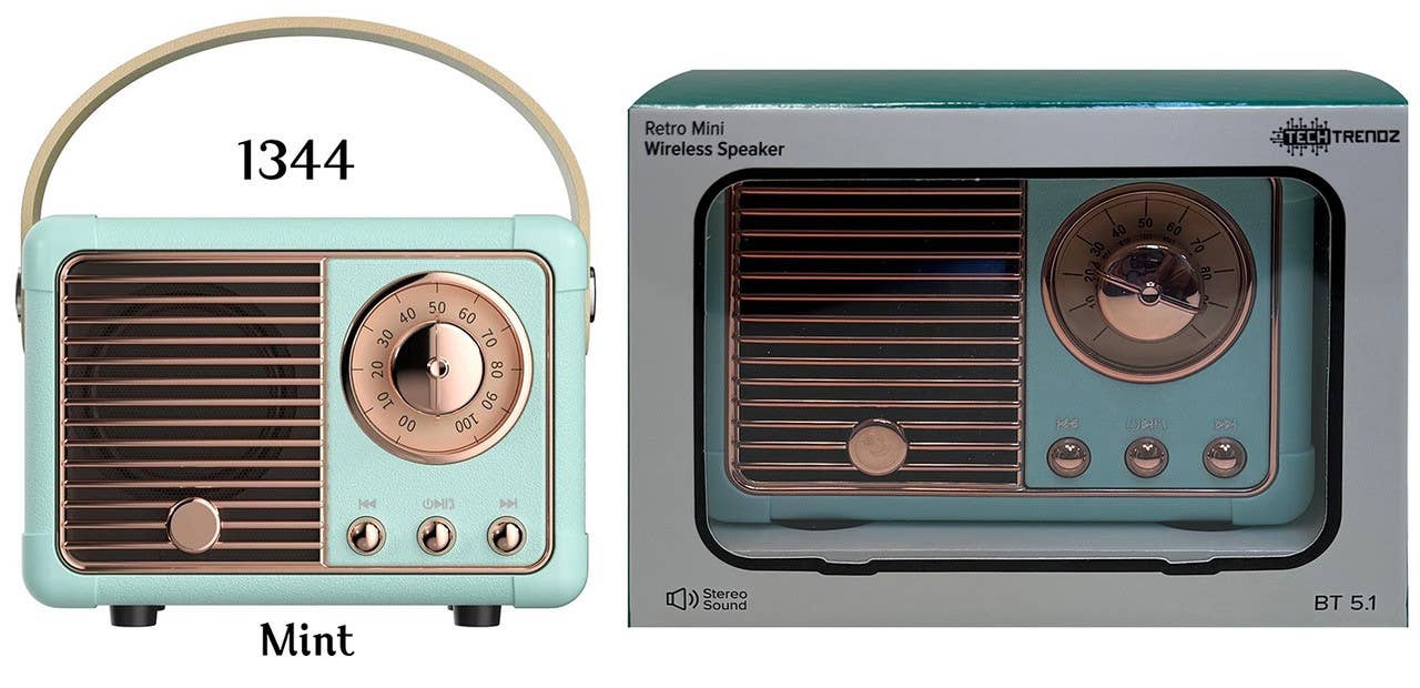 Retro Wireless Bluetooth Speaker Vintage Radio
