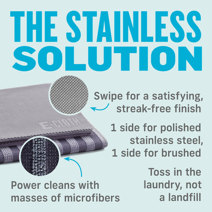 E-Cloth Stainless Steel Cleaning Kit