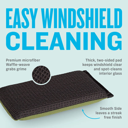 E-Cloth Windshield Haze Eraser Washable Up to 300 Times - Clean My Tech