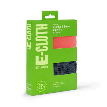 E-Cloth Granite & Stone Cleaning Kit in Green Package