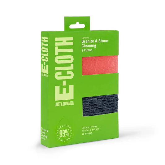 E-Cloth Granite & Stone Cleaning Kit in Green Package