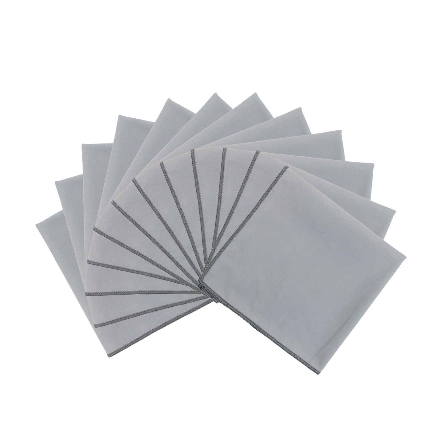 Suede Microfiber Glass Cleaning Cloths – 12 Pack