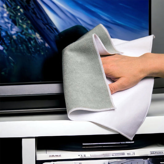 Multipurpose Large Microfiber Cloths 11"x 11" - Clean My Tech