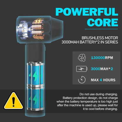 Powerful 3 Speed Electric Air Duster & Vacuum Combo - Clean My Tech