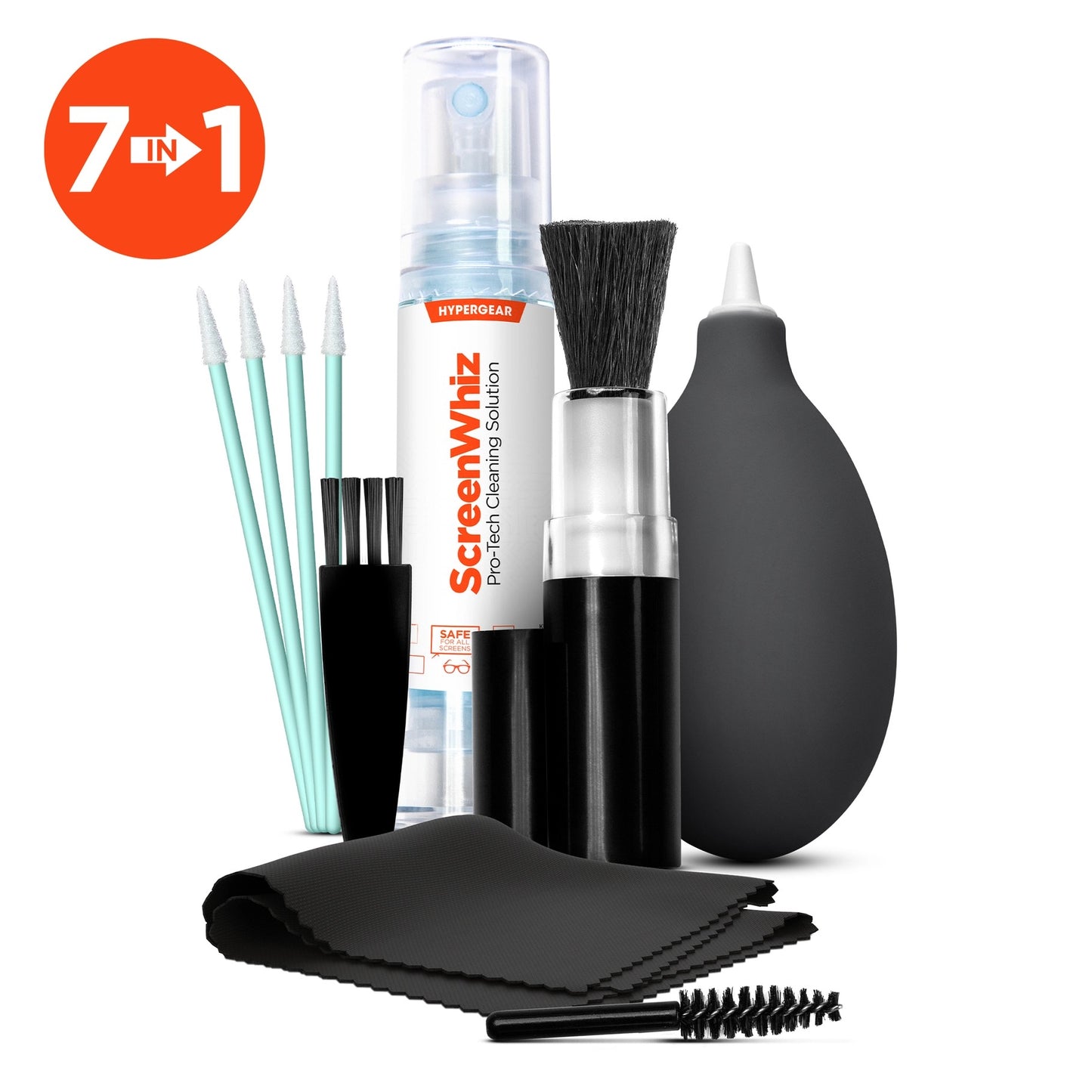 ScreenWhiz 7-in-1 Complete Tech Cleaning Kit for All Devices - Clean My Tech