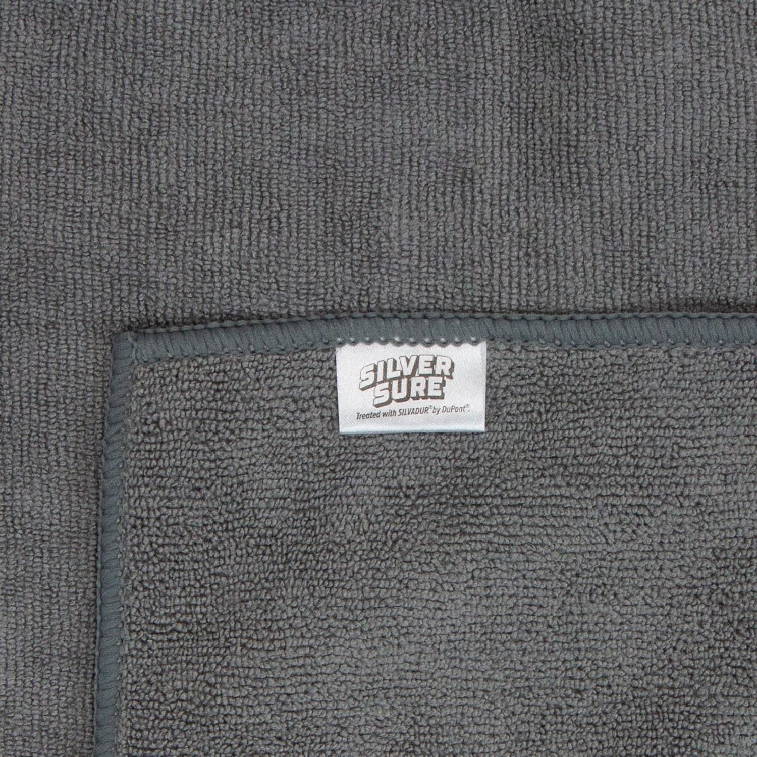 SilverSure Antimicrobial Microfiber Cloths - 12 Count Pack - Clean My Tech