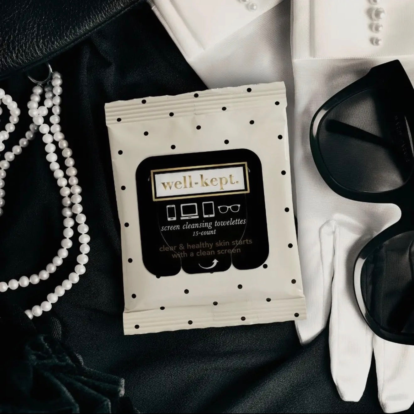 Well-Kept Screen Wipes 15 Count for Germ-Free Devices - Clean My Tech