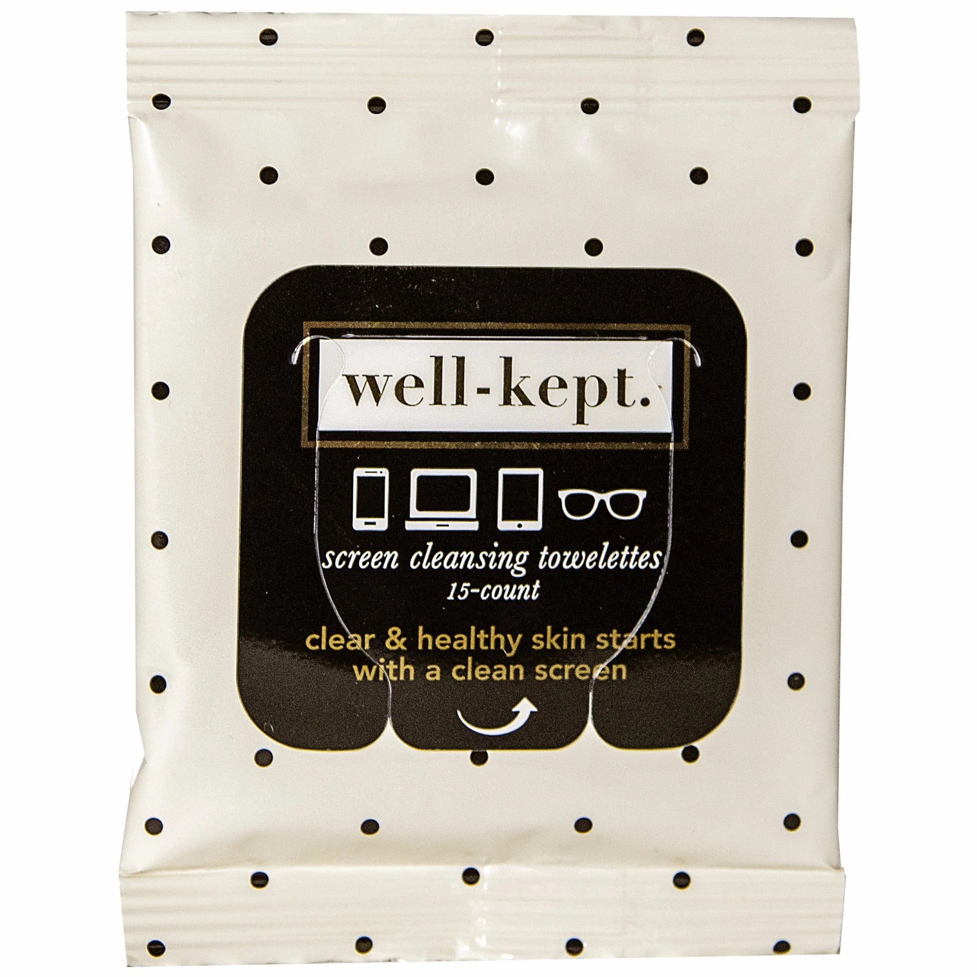 Well-Kept Screen Wipes 15 Count for Germ-Free Devices - Clean My Tech