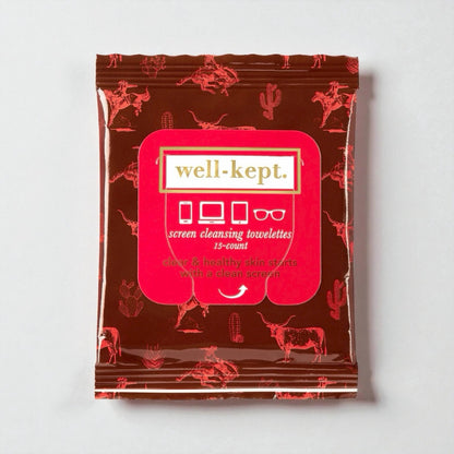 Well-Kept Screen Wipes 15 Count for Germ-Free Devices - Clean My Tech