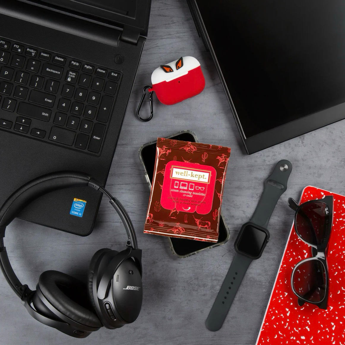 Well-Kept Screen Wipes 15 Count for Germ-Free Devices - Clean My Tech