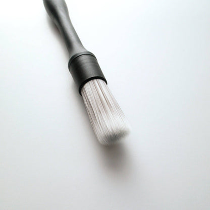car detailing brush on a white background