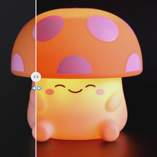 A slider demonstrating appearance when on and off.
