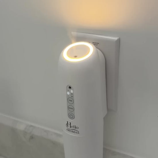 Oasis plug-in diffuser in use