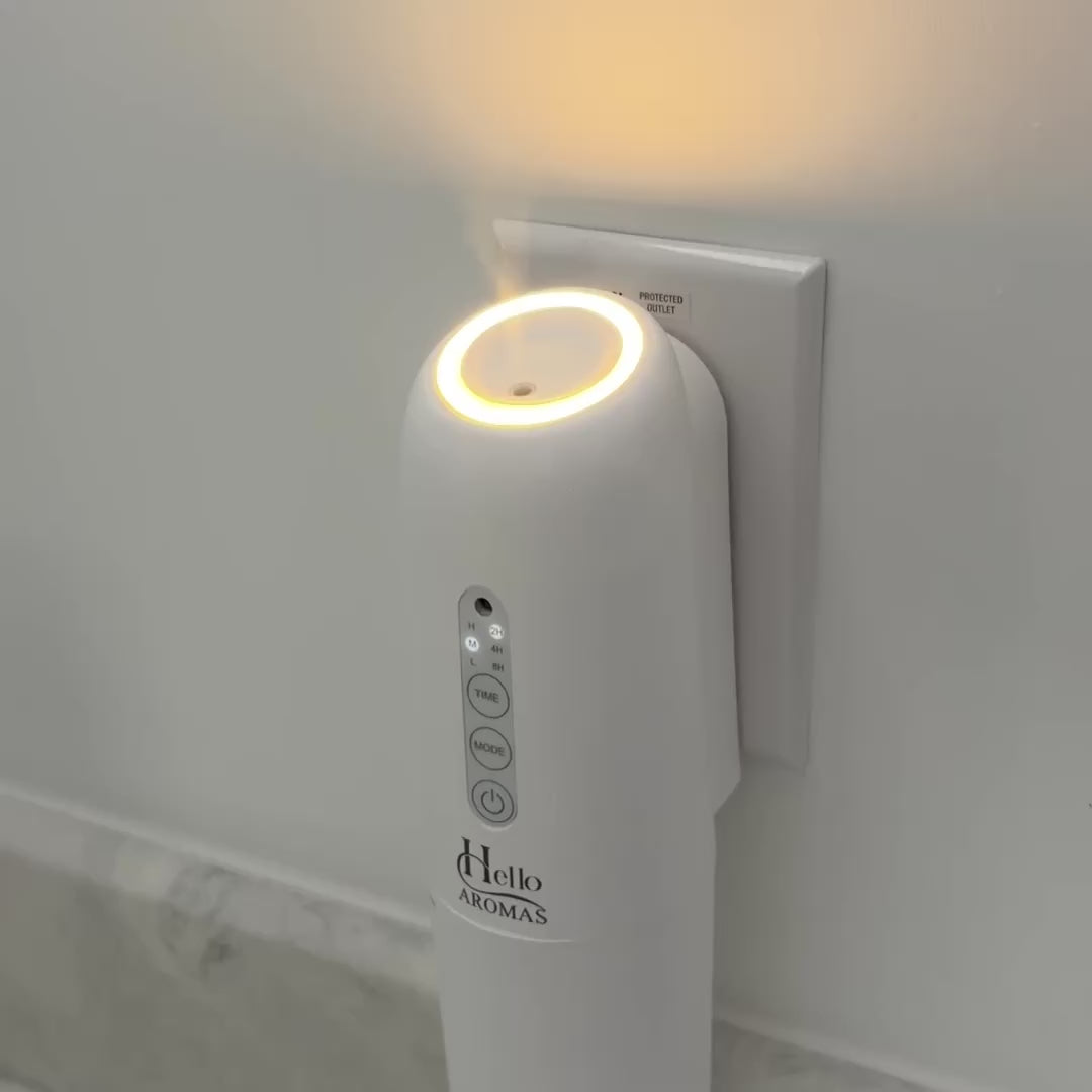 Oasis plug-in diffuser in use