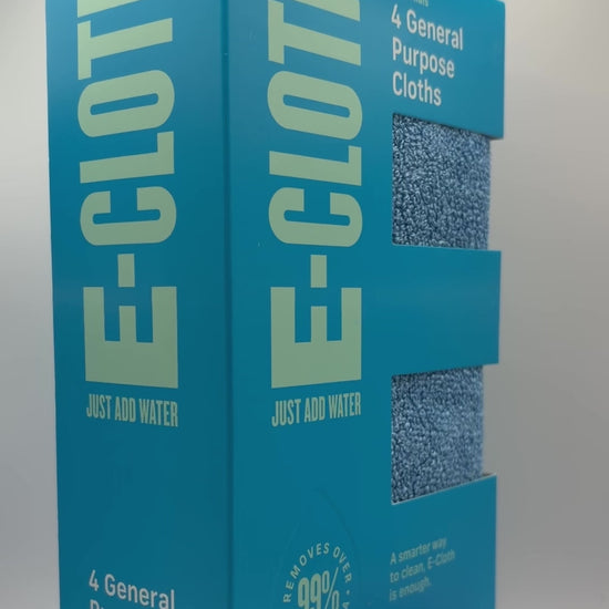 E-Cloth General Purpose Cloths 4 Pack For All Surfaces