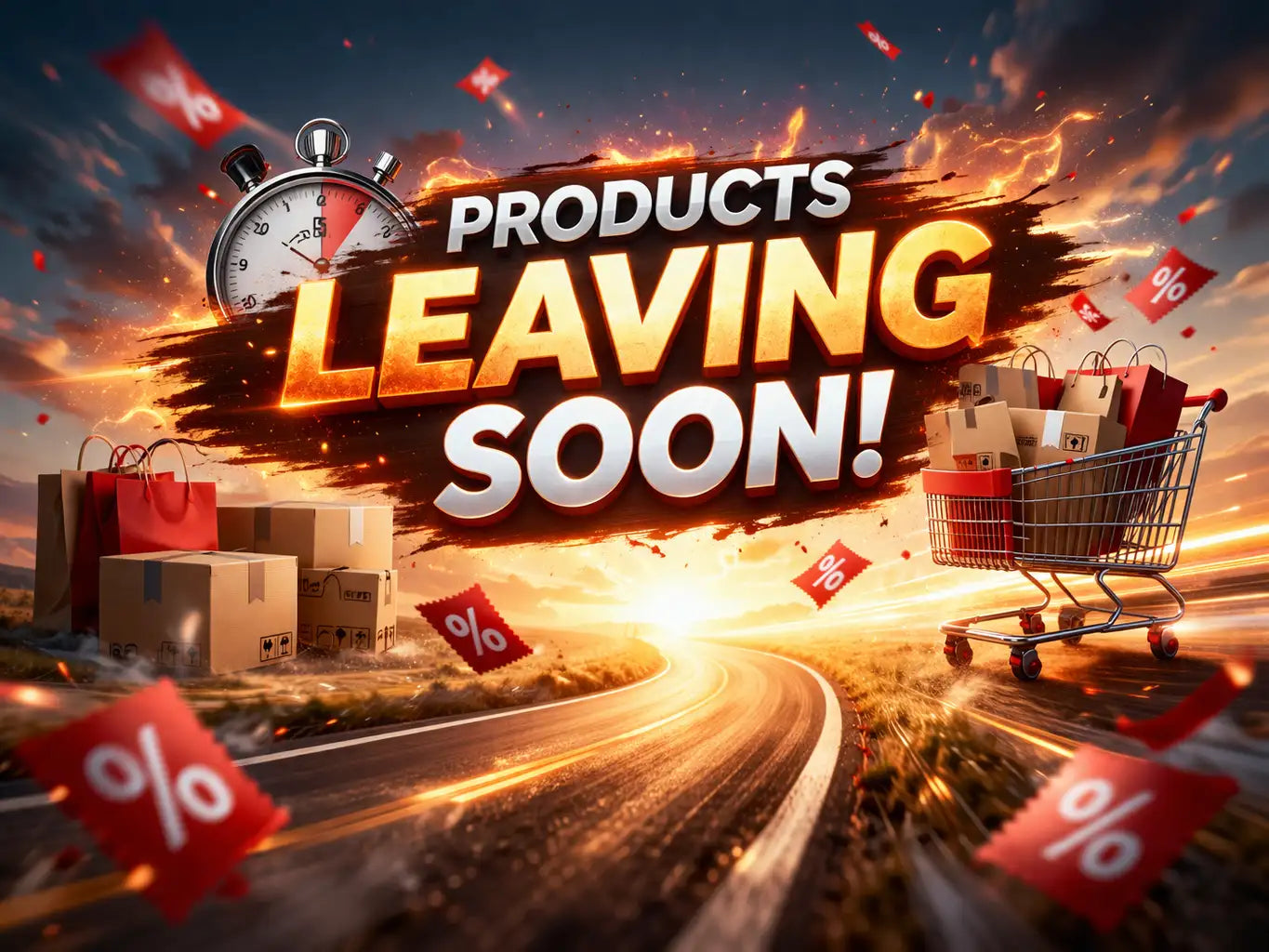 Products leaving soon!