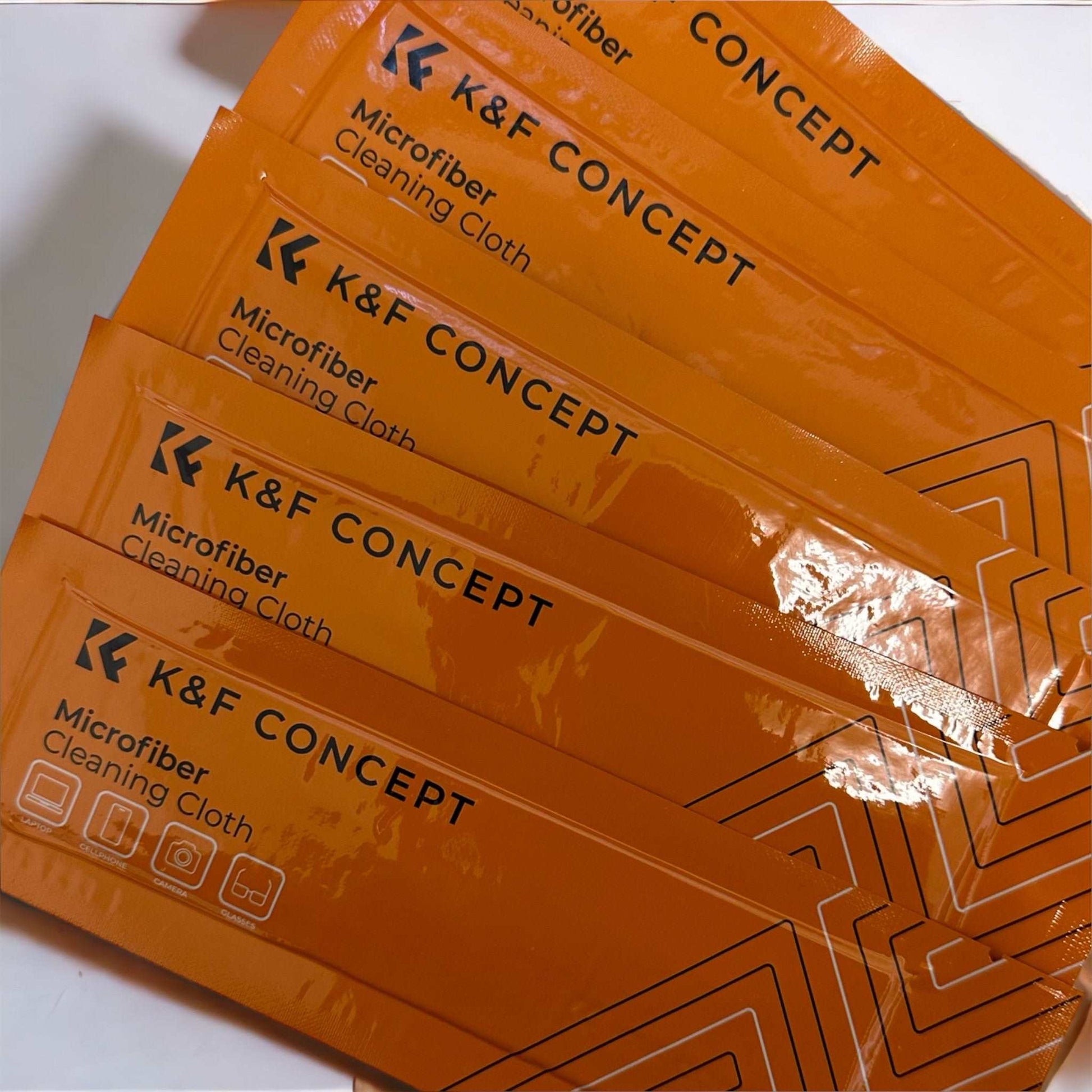 K&F Concept 5 Count Microfiber Cleaning Cloths - Clean My Tech